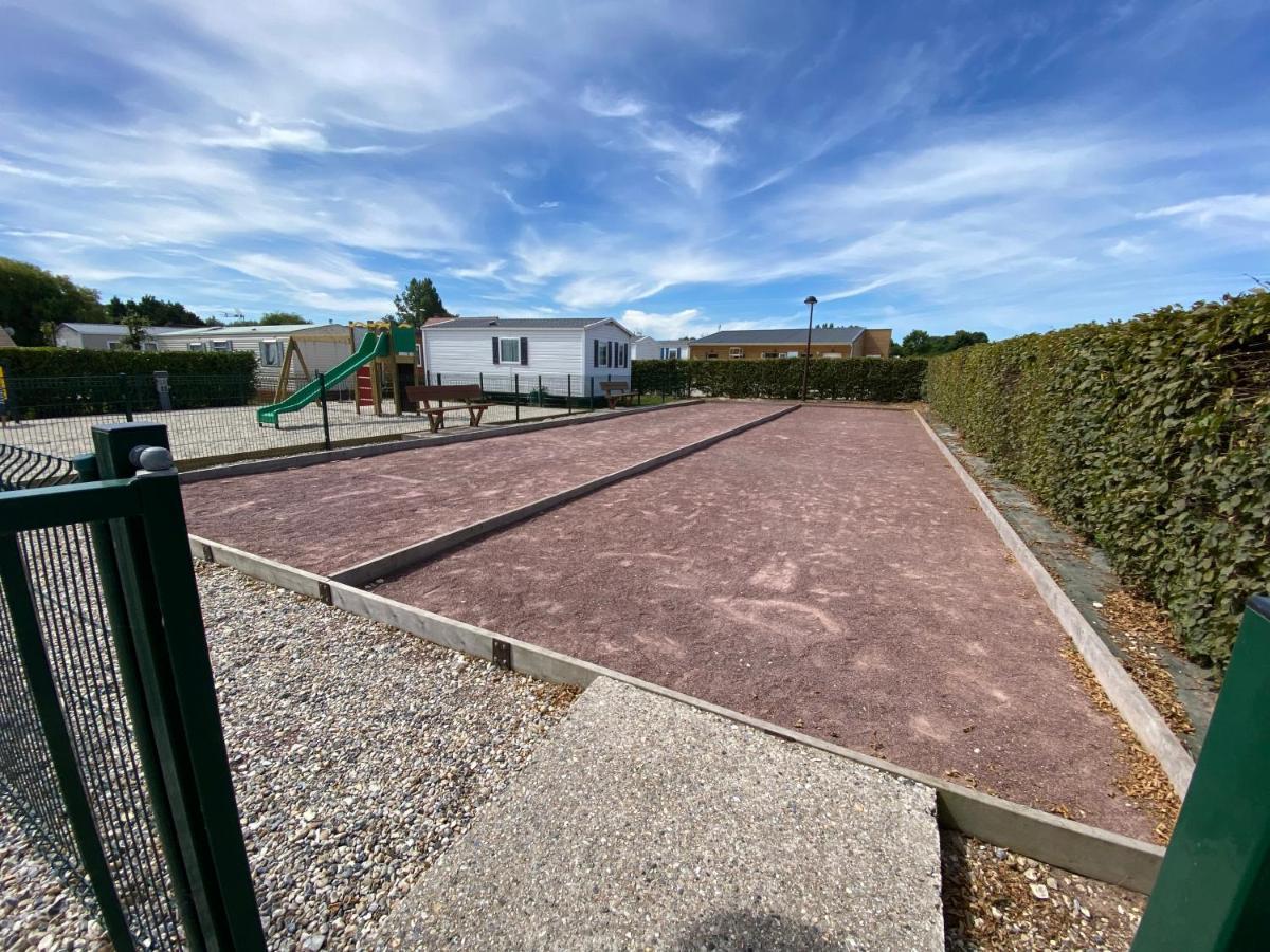 Camping Le Clos Savoye Biville-sur-Mer Esterno foto