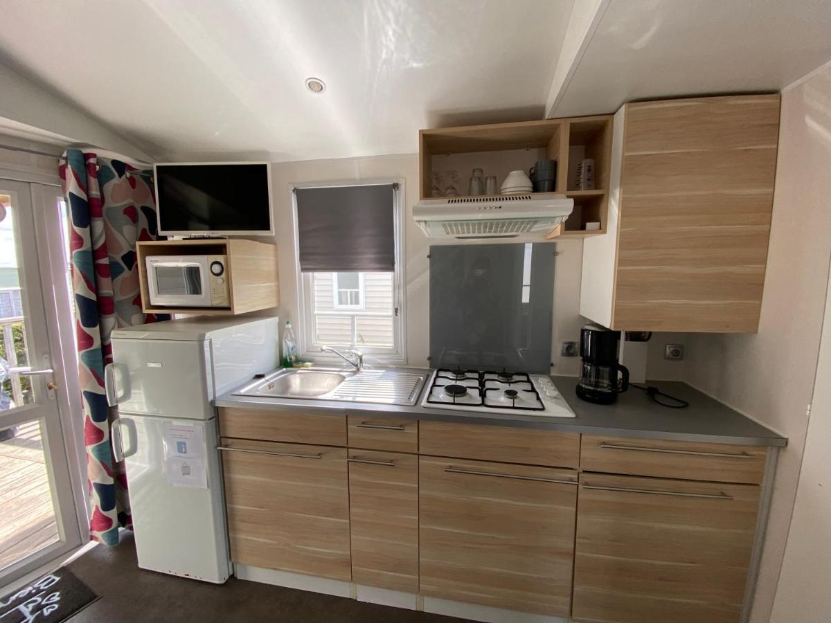 Camping Le Clos Savoye Biville-sur-Mer Esterno foto